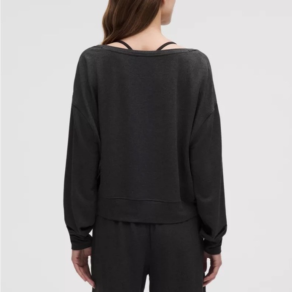 ❤️ Lululemon BeCalm Scoop Neck Pullover Size M NWT - Picture 7 of 7